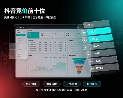 夏河抖音搜索竞价